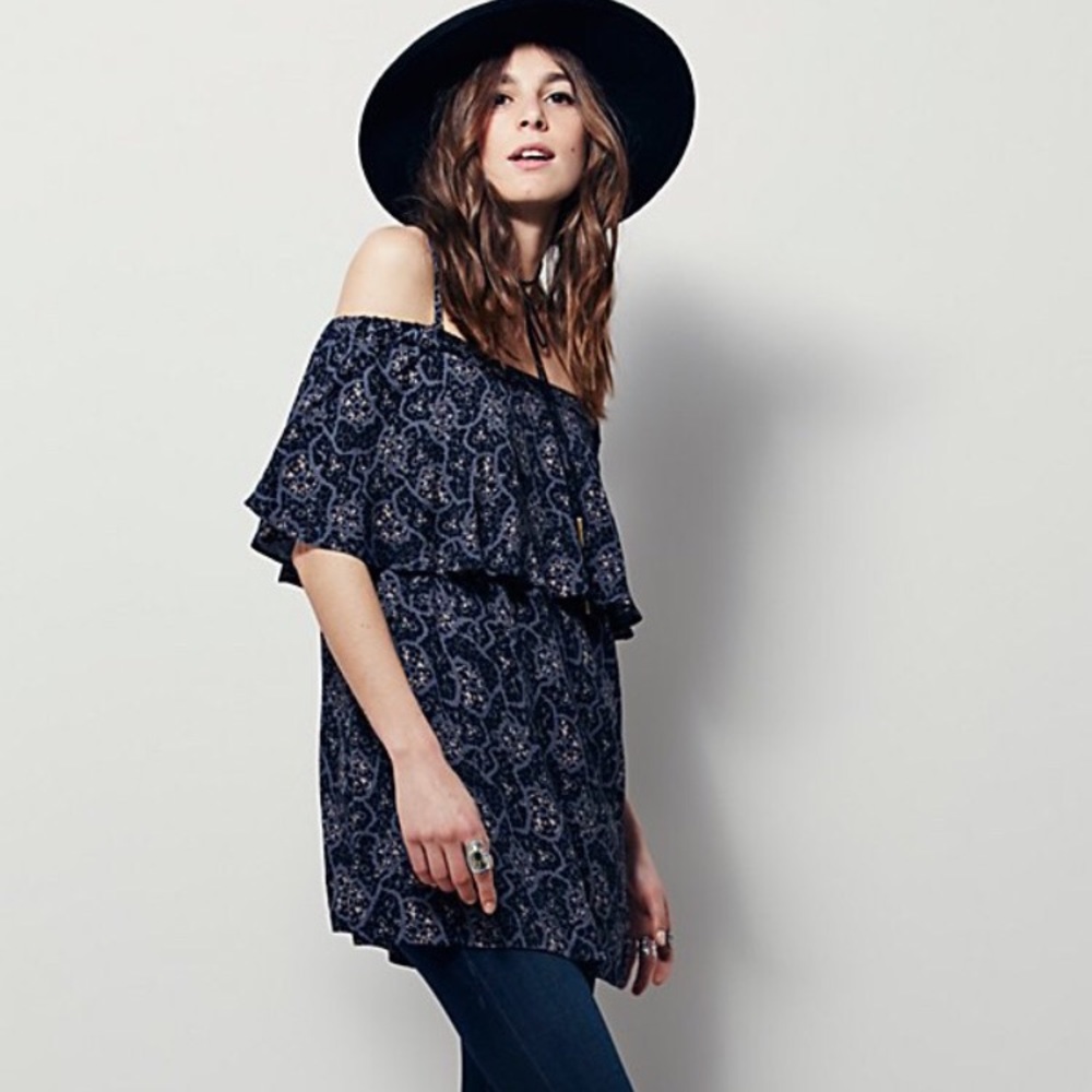 Free People Casablanca off the shoulder top